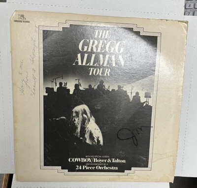 The Gregg Allman Tour, 1974, Double Vinyl LIVE LP, Capricorn 2C 0141. - Image 1 of 4