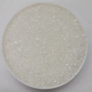 White Coarse Crystals Sugar Edible Party Sprinkles- You Pick The Amount - Picture 1 of 1