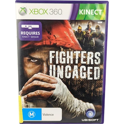 FIGHTERS UNCAGED Xbox 360 Microsoft Kinect COMPLETE Game PAL - Image 1 of 4