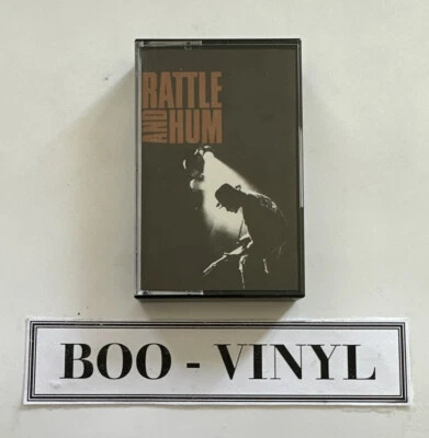 U2 Rattle And Hum Cassette Tape Rare Island Records Ex / Ex Condition - Image 1 of 4