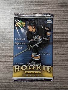 2005-06 Upper Deck Rookie Update Hockey Hobby Pack Ovechkin or Crosby Auto RC?