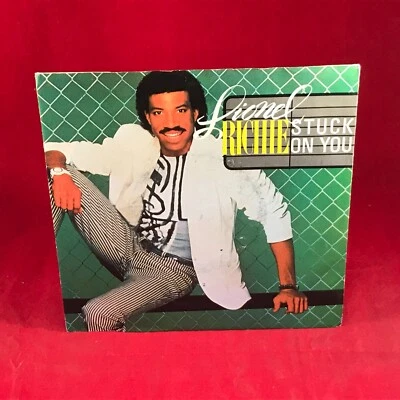 LIONEL RICHIE Stuck On You 1983 UK 7" vinyl Single motown record original 45 A - Image 1 of 4