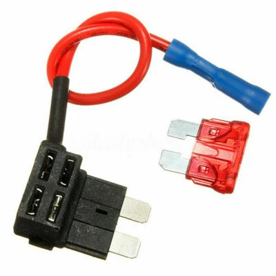 8Sets Standard ATO ATC Auto Car Blade Fuse Holder Adapter Add-A-Circuit Fuse TAP - Image 1 of 4