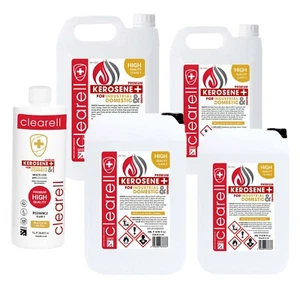 ⭐ Clearell 1L - 25L Premium Quality KEROSENE Paraffin Heater Heating Oil Litres⭐ - Picture 1 of 20