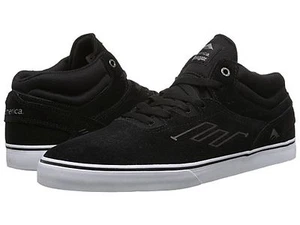 Zapatos de patín EMERICA 6102000107 976 WESTGATE MID VULC Mn's (M) de cuero negro/blanco - Imagen 1 de 7