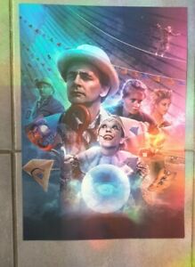 Doctor Who A3 poster 7th doctor greatest show in the galaxy 