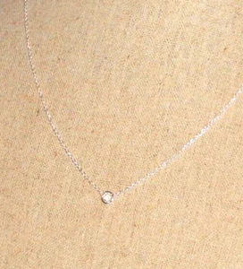Stella & Dot Wishing Silver Necklace - New! - Picture 1 of 3