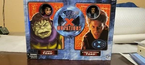 MARVEL COMICS X-MEN THE MOVIE X-MUTATIONS TOAD 2-FIGURE PACK LIMITED EDITION - Picture 1 of 9
