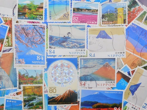 STAMP JAPAN Topical Scenery 30pcs lot OFF paper philatelic collection Cover