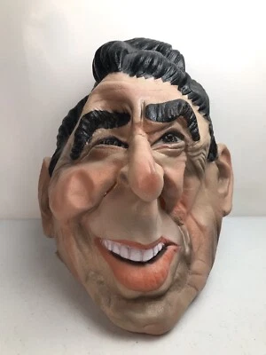 Vintage Ronal Reagan Mask Soft Vinyl 1983 Cesar Halloween Costume - Image 1 of 4