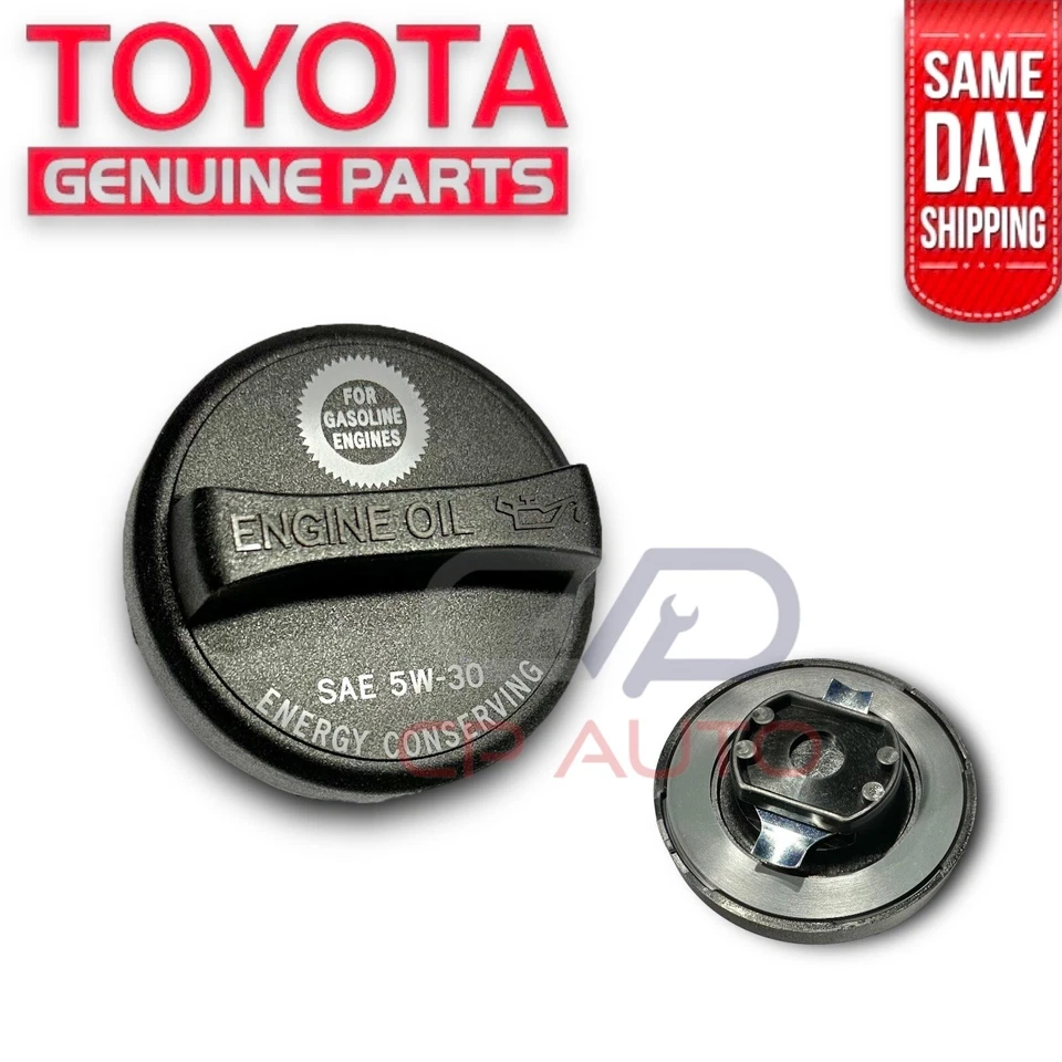 95 - 04 TOYOTA AVALON XLS XL 3.0L TAMPA DE ENCHIMENTO DE FLUIDO DE ÓLEO DO MOTOR FABRICANTE DE EQUIPAMENTO ORIGINAL NOVO - Imagem 1 de 4