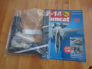 1/32 HACHETTE BUILD THE F-14 TOMCAT MODEL PLANE ISSUE 112 INC PART PICTURED - Picture 1 of 1