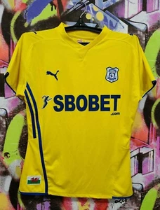 Cardiff City FC Bluebirds Football Shirt Soccer Jersey Training Top Womens M - Picture 1 of 12