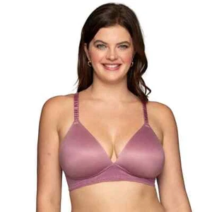 Reggiseno senza ferretto Vanity Fair 77164 senza sforzo malva incantata 42C - Foto 1 di 1