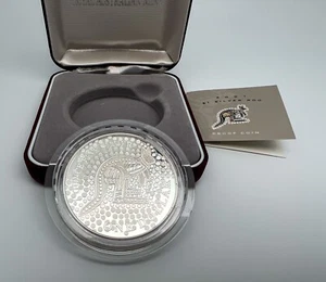 Australia 2001 One (1)  Dollar Silver Roo (Kangroo) Coin Royal Australian Mint - Picture 1 of 12