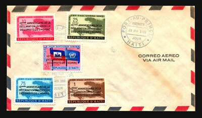 Haití 1959 Serie FDC (IV) - Z14812 Foto 1 de 2