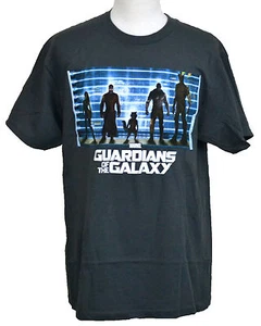 Camiseta de los Guardianes de la Galaxia alineada gráfica gris ceniza algodón nueva con etiquetas - Imagen 1 de 2