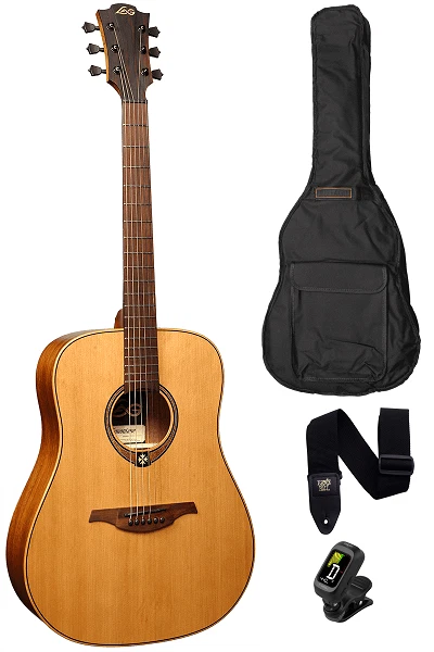 GUITARE ACOUSTIQUE DREADNOUGHT LAG T170D