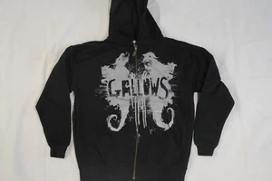 GALLOWS SILVER WOLVES YOUTH KIDS HOODIE HOODED SWEATSHIRT NEW BAND GROUP RARE - Picture 1 of 3