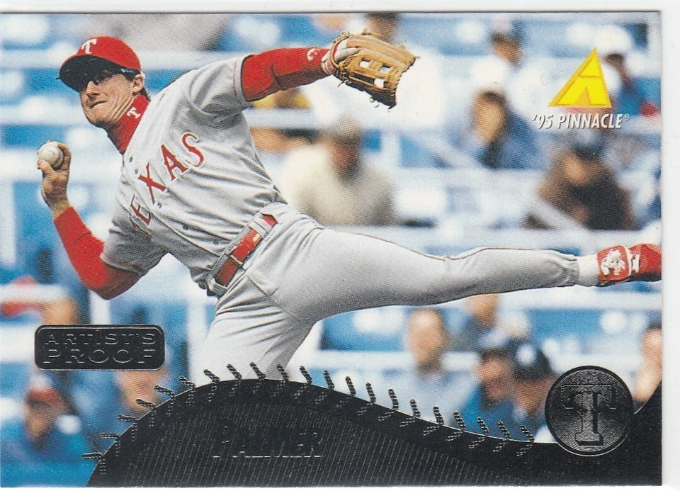 1995 Dean Palmer Pinnacle ARTIST'S PROOF Parallel #192 - Texas Rangers - Image 1 of 1