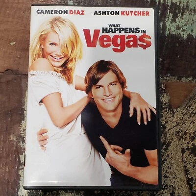 What Happens in Vegas Cameron Diaz Ashton Kutcher DVD Excellent Romance Comedy  - Image 1 of 2