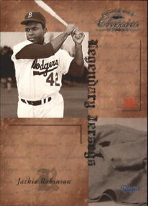 2004 Donruss Classics Legendary Jerseys Baseball Card #41 Jackie Robinson /500