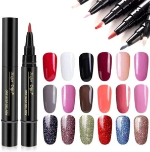 Polishey Nail Polish Pens,8ML Nail Varnish Pen,Quick Dry Polishey Nail Arts Pens - Picture 1 of 48