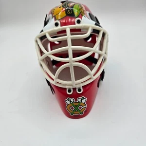 Mini maschera portiere Detroit Red Wings Riddell vintage anni 90 - Foto 1 di 5