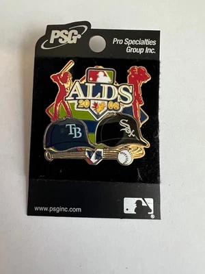 Chicago White Sox Tampa Bay Rays American League Division Series 2008 MLB Pin - Image 1 of 3