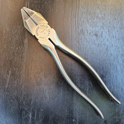 Herramienta Media Luna Crestoloy Alicates de Liniero 1950-8 De Colección Excelente Estado Foto 1 de 4