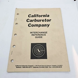 Guía de referencia de intercambio de California Carburetor Company - Imagen 1 de 3