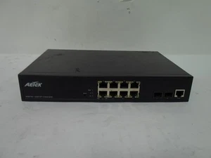Aetek C60-082-30-130 8XGbe Poe + 2xGbe SFP L2 Smart Switch (J515) - Picture 1 of 7
