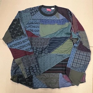 SS23 SUPREME PATCHWORK JACQUARD L/S LS TEE T SHIRT TOP GR. XXL - Bild 1 von 2