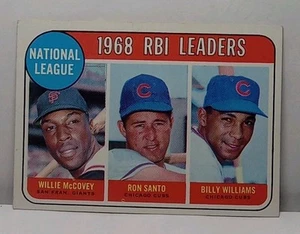 1969 Topps RBI Leaders #14 McCovey Santo Williams - Picture 1 of 2