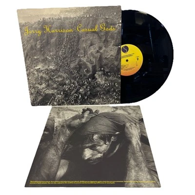 Jerry  Harrison  (OF TALKING HEADS) Casual Gods LP Vinyl Mercury Records  1988 - Image 1 of 4