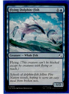 Flying Dolphin-Fish - Foil - 0223 - MTG X Avatar The Last Airbender - Picture 1 of 1