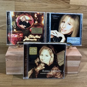Barbra Streisand CD BUNDLE Christmas Memories, The Movie Album, & Higher Ground - Picture 1 of 7