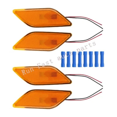 2pair Left＆Right Side Marker Light Lamp Assembly For Benz W212 E-Class 4-Door Foto 1 de 4