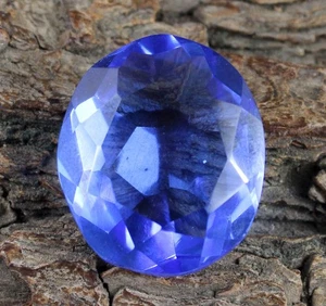 Pietra preziosa topazio blu ovale brasiliano 53,60 carati certificata T14717 regalo San Valentino - Foto 1 di 7