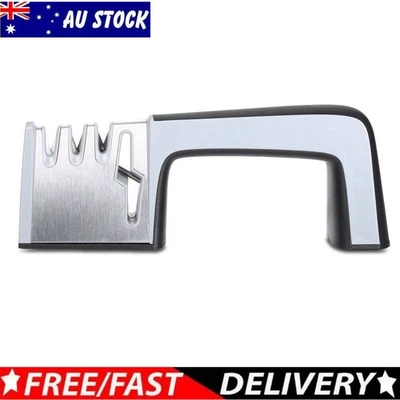 Knife Sharpener 3 Stage Professional Ceramic Tungsten Kitchen Sharpening Tool - image 1 of 4