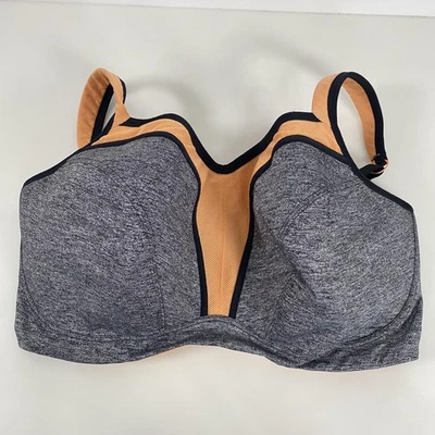 Panache Sport Bra Womens 36H High Impact Padded Underwire Support 5021 Athletic - Image 1 of 4