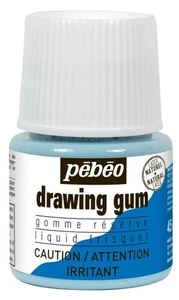 Pebeo Easy Peel Liquid Latex Masking Fluid - 1.5 Fl Oz (Pack of 1), Assorted  - Picture 1 of 11