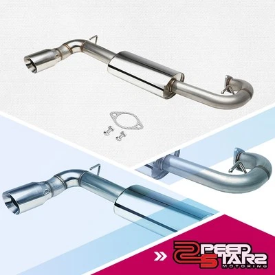 PARA 11-16 SCION TC 2.5L ACERO INOXIDABLE 4" SILENCIADOR OVALADO SISTEMA DE ESCAPE EJE TRASERO Foto 1 de 4