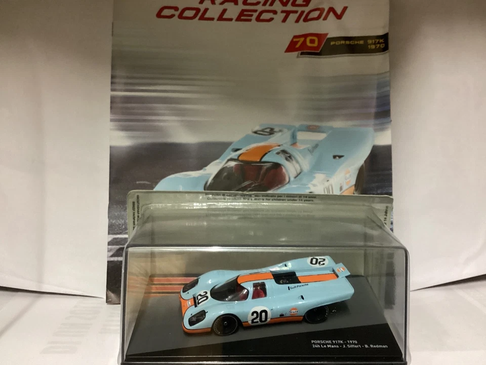 IXO PORSCHE 917K  24h LE Mans 1970   , die-cast 1/43, Nuova in teca - Immagine 1 di 4
