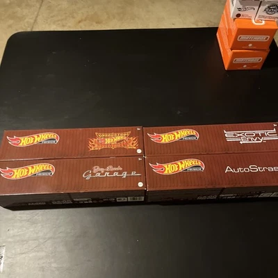 Hot Wheels Sellado de Fábrica Prem Car Culture Contenedor Set Paquete de 5 Lote de 4 Foto 1 de 4