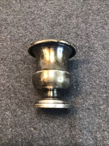 Cheshire Silver Plate Small Urn Or Vase - Picture 1 of 9