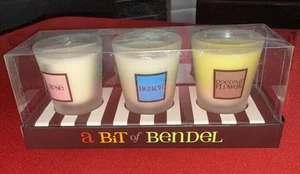 Henri Bendel "A Bit Of Bendel" 3er Set Duftkerzen - Rose - Strand - Kokos - Bild 1 von 4