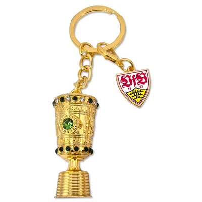 VfB Stuttgart Schlüsselanhänger DFB-Pokal Wappen Pokalsieger 2025 Lizenzartikel - Bild 1 von 2
