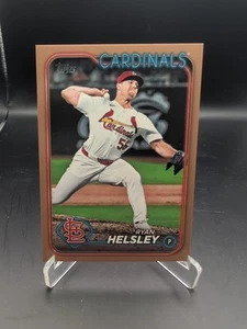 2024 Topps Update #US263 Ryan Helsley Gold Parallel /2024 St. Louis Cardinals - Picture 1 of 3