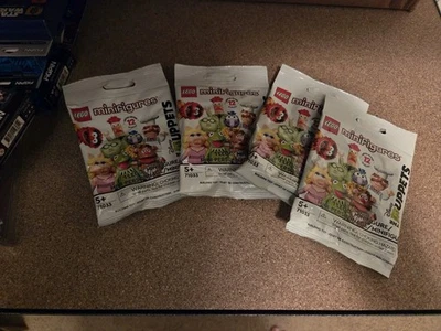 LEGO THE MUPPETS Collectible Minifigures Blind Bag 71033 LOT OF 4 SEALED NEW - Image 1 of 2